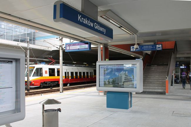 Vlakové nádraží Kraków Glówny