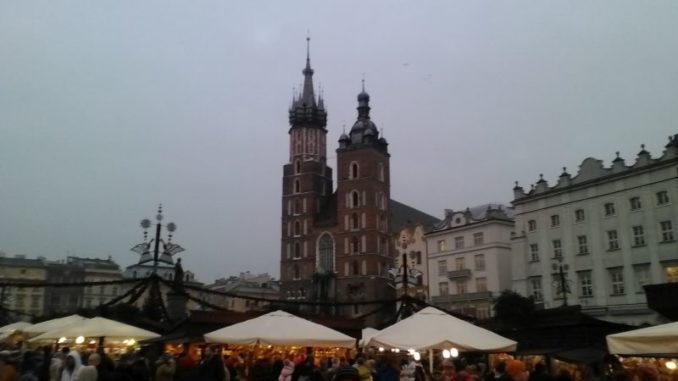 Vánoční trhy v Krakowě, Polsko